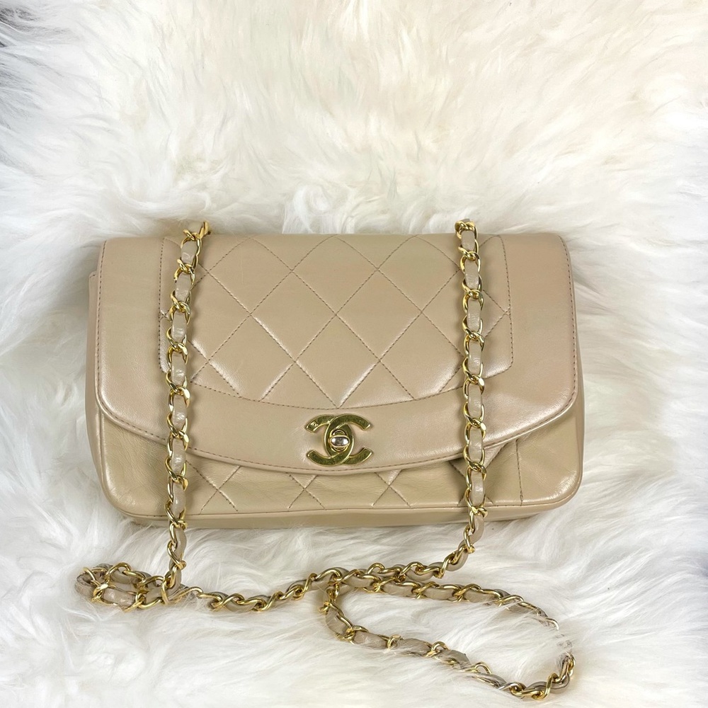 ❤️SOLD❤️ CHANEL DIANA BEIGE- RESERVED